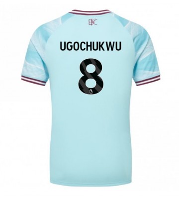 Burnley Lesley Ugochukwu #8 Replika Bortatröja 2025-26 Kortärmad